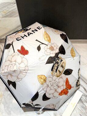 🔥🔥Chanel three-fold automatic folding umbrella